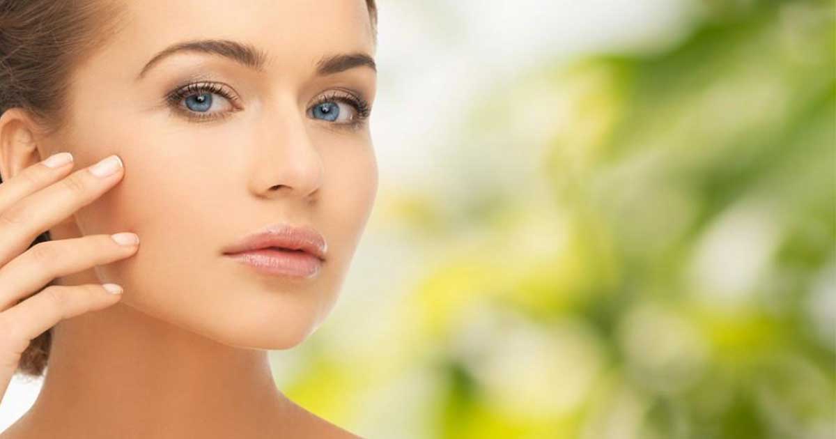 woman after botox treatment